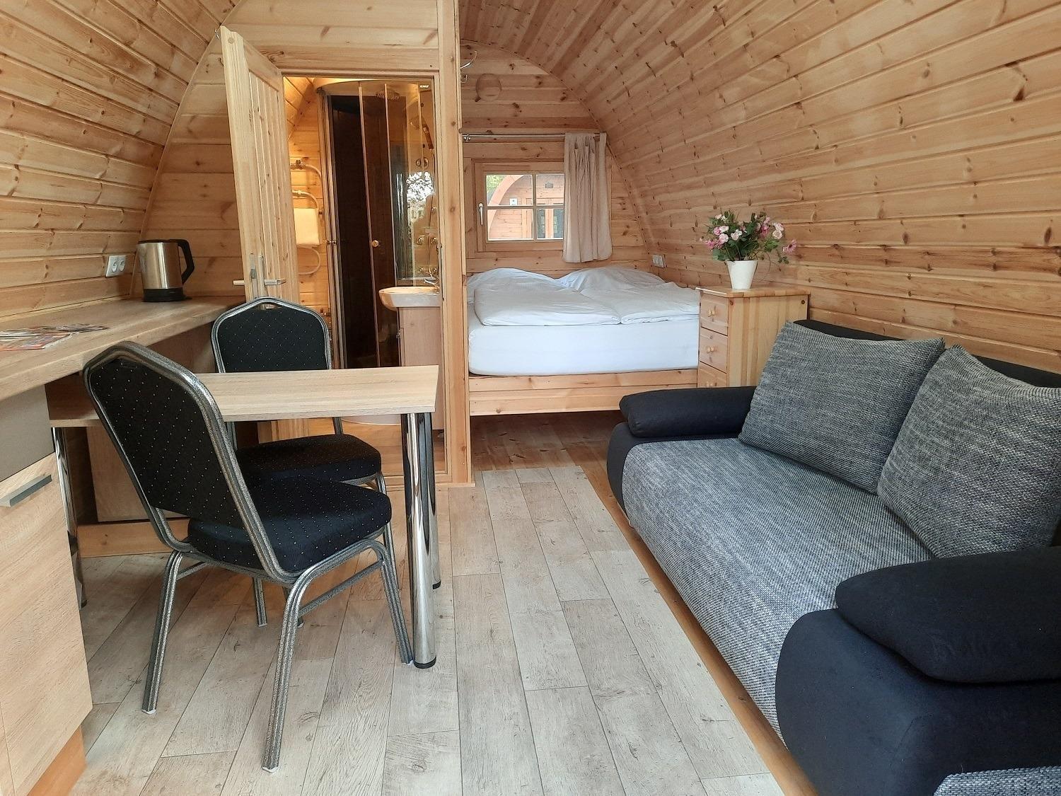 09 Premium Camping Pod "Hambuger Hallig" Silberstedt Buitenkant foto