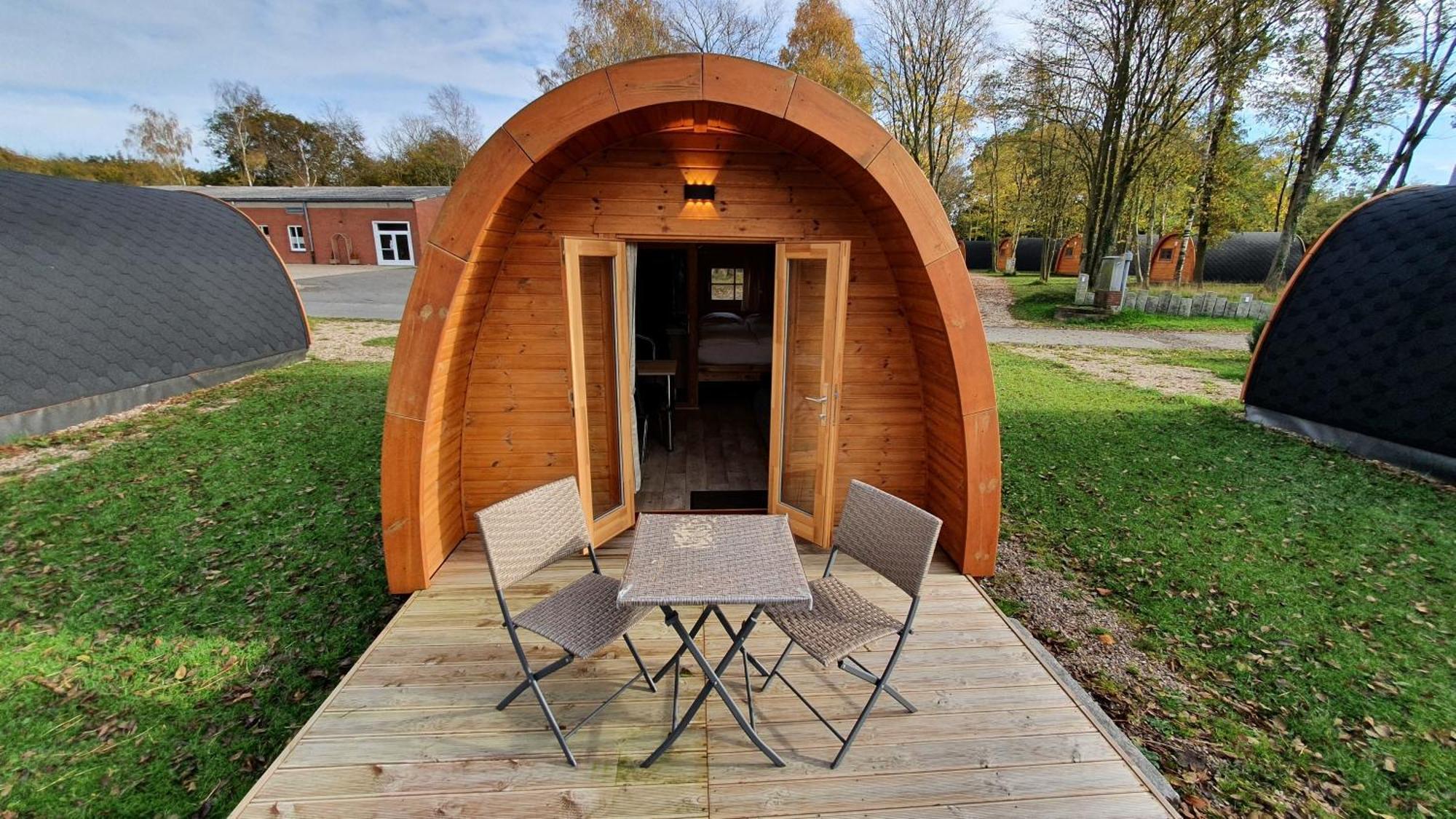 09 Premium Camping Pod "Hambuger Hallig" Silberstedt Buitenkant foto