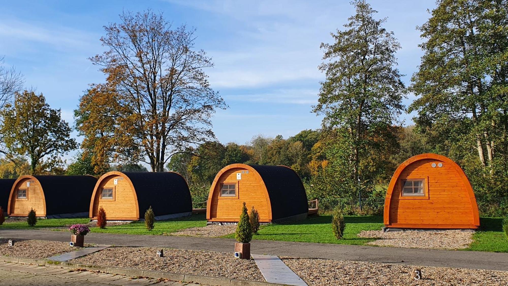 09 Premium Camping Pod "Hambuger Hallig" Silberstedt Buitenkant foto