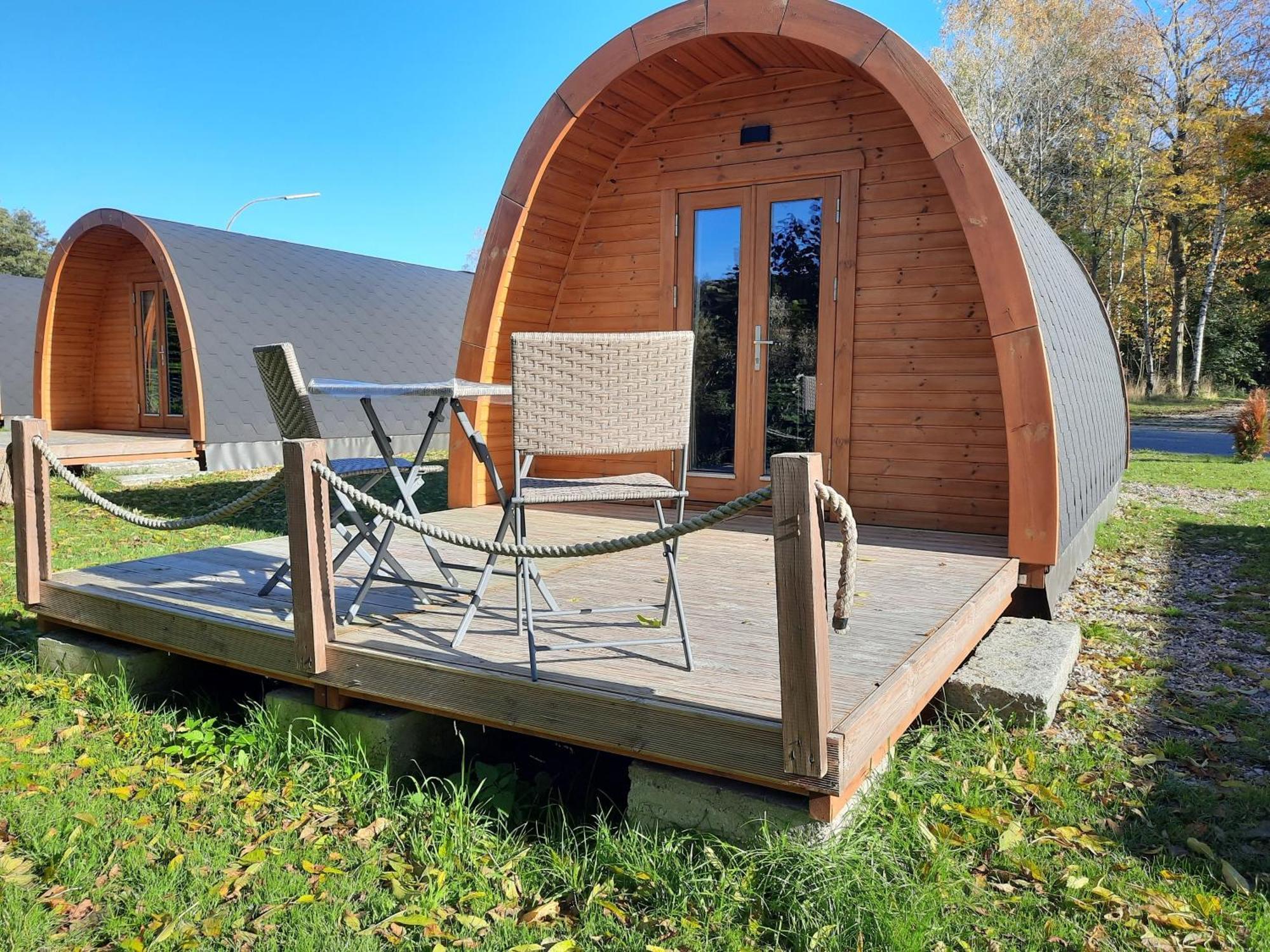 09 Premium Camping Pod "Hambuger Hallig" Silberstedt Buitenkant foto